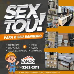 sextou comercial sandri banheiro